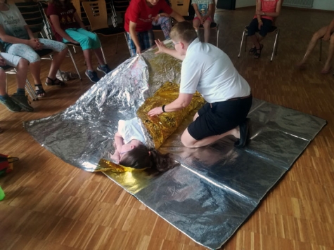 Erste-Hilfe-Kurs für Kinder