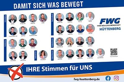 Unsere Kandidaten für die Gemeindevertretung